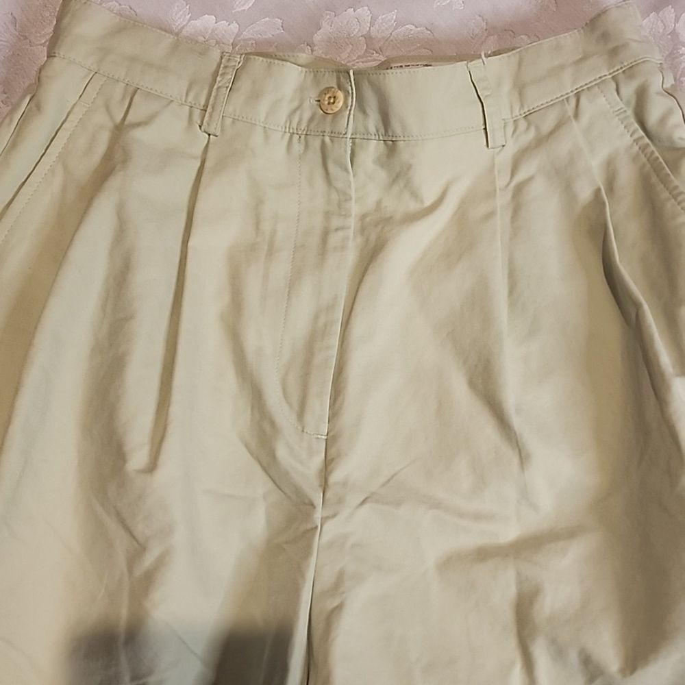 Vintage New Izod Mint Green High Rise Shorts Size 8 - Picture 2 of 14